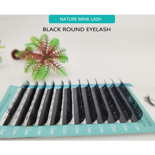 All Sizes Missyee False Eyelash Extensions Mink Black Material JBCD Curls 1 Tray/Lot