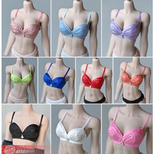 1/6 female soldier underwear bra strap clothing model for 12 inch action figure TBL PH body accessories
