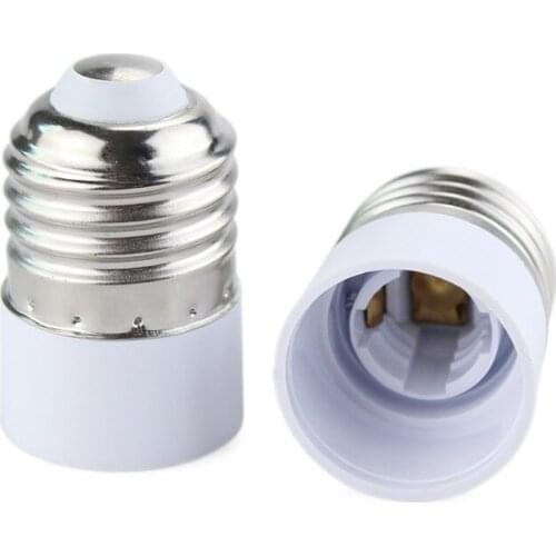 1PCS E27 to E14 Lamp Holder Converters Socket Adaptor Fireproof Plastics light Bulb Base type Adapter For Lighitng Accessories