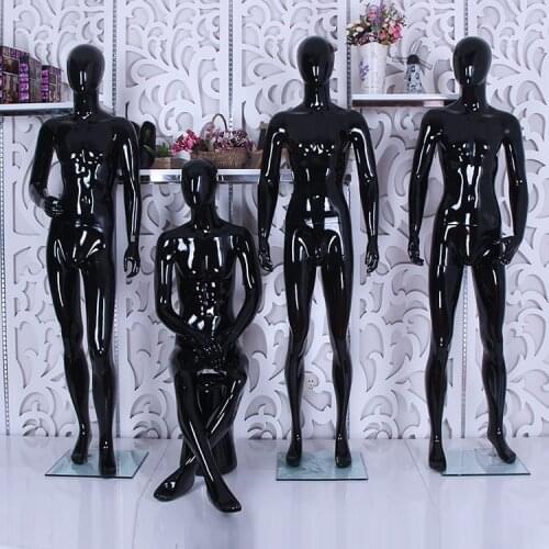 Hot Sale!! Fashion Style Men Black Mannequin Male Model High Quality From China Factory