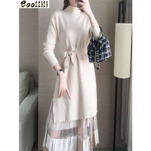 Two Piece Set Party Dress Elegant OL Office Dress Korean Vintage Spring Autumn Dress Women Dresses Clothes 2020 Vestidos