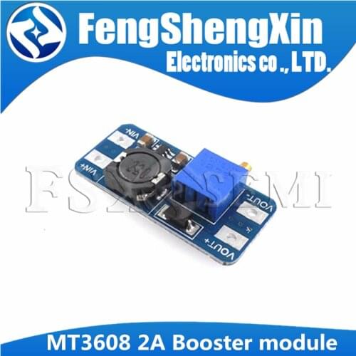 5pcs MT3608 Module DC-DC Step Up Converter Booster Power Supply Module Boost Step-up Board MAX output 28V 2A