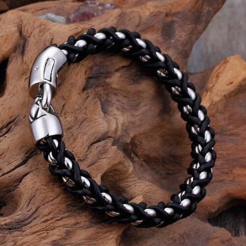 Stainless steel mens retro bracelet domineering fashion accessories