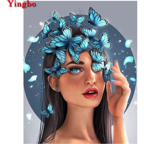 New Product 3d diy diamond painting mosaic Beauty butterfly,full round/square diamond embroidery,diamond cross stitch,decor home