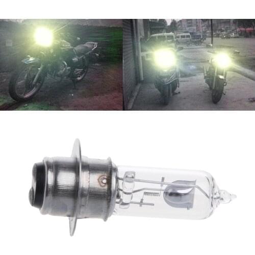P15D-25-1 DC 12V 35W White Headlight Bulb Lamp For Motorcycle Electric Vehicle
