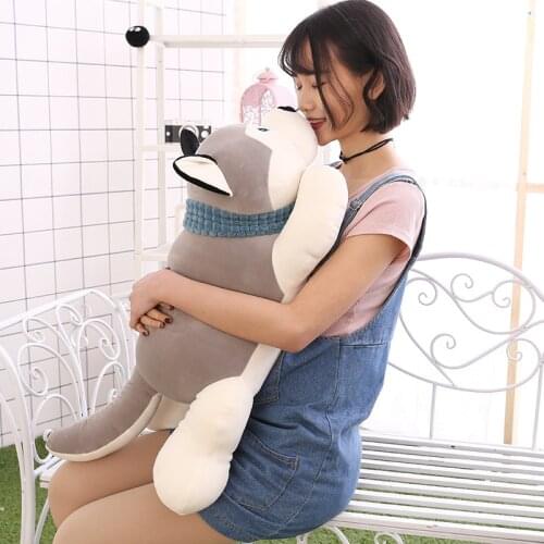 Husky plush toy creative Doll ER ha doll sleeping pillow for girlfriend birthday gift