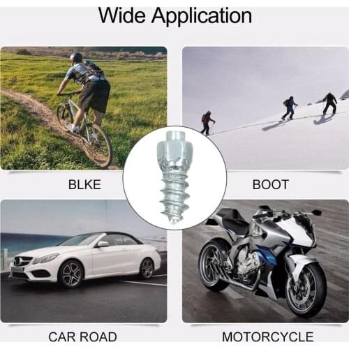 For Car Motorcycle Tires Winter Universal 520Pcs Car Tires Studs Screw Snow Tire Studs Spikes Wheel Tyres Snow Chains Studs