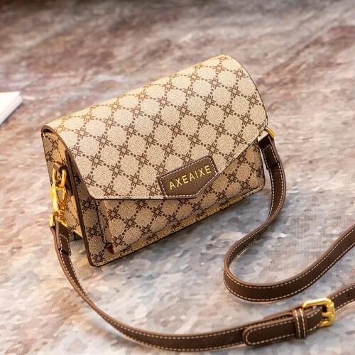Vintage Printing Single Shoulder Bag for Women Luxury Handbags Women Bags Genuine Leather Famous Handbags Channels Handbags Cc
