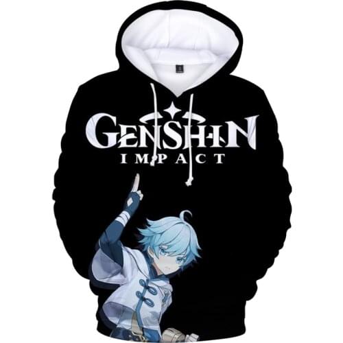 2021 Genshin Impact 3d Hoodie Sweatshirt Women/Men Hip Hop Thin Hoodie for Teens Boy Pullover Hiphop Hoodies Sudadera Clothes