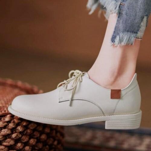 WDHKUN Leather Pumps