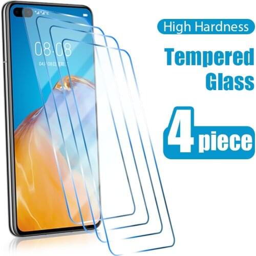 4PC Screen Protective Glass For Huawei P30 Lite P40 Lite P20 Pro P20 Tempered Glass For Huawei Mate 20 Lite 30 Lite P Smart Z