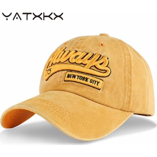 [YaTxKx] Retro Snapback Baseball Caps For Men Women Cycling Bone Washed Trucker Casual Outdoor Hats For Men Gorras Tone