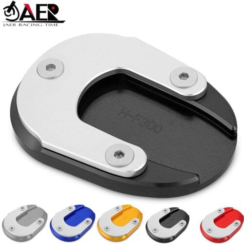 JAER Motorcycle Side Stand Enlarger Parking Kickstand Enlarge Plate XJR1300 2003-2016 XJR 1300 2010 2011 2012 2013 2014 2015