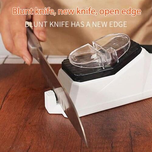Electric Knife Sharpener Sharpening Stone Whetstone Grindstone Kitchen Knives Scissor Grinder Kitchen Tools Householder