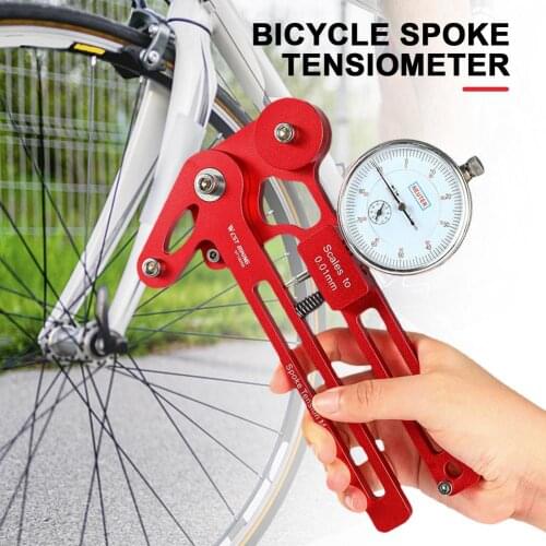 Bicycle Spoke Tensiometer Electronic Precision Spokes Checker MTB Road Bike Bicycle Spoke Tension Tester Wheel Builder Tool