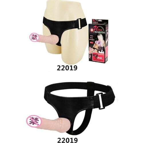 Erotic Toy Strap On Double Dildo Realistic Strapon Pants Mini Vibrator Sex Toys For Womenstrap On Lesbian Couples Woman Sex Shop