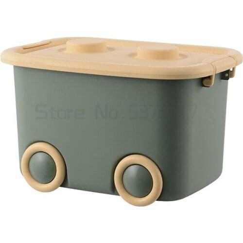 Toy storage box household finishing baby clothes large capacity plastic basket large size childrens clothes storage box