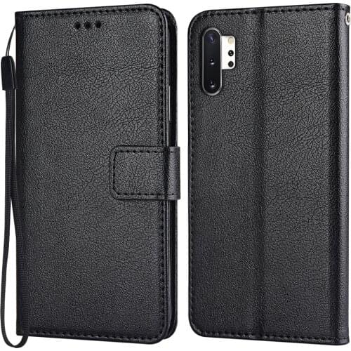 Flip Leather Case for Samsung Galaxy Note10+ 5G SM-N976F 6.8'' Vintage Wallet Phone Case for Galaxy Note10 Plus 5G Funda Cover