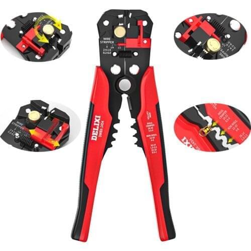 High Quality Hand Tools Wire Stripping Pliers Multi-function Electrician Special Tools Pulling Cutting Peeling Crimping Pliers