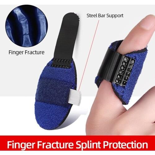 Finger Support Fixed Splint Finger Fracture Protective Gloves Joint Dislocation Sprain Pain Relief Hand Care Tool