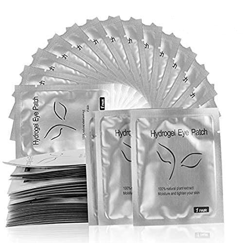 50/100 Eyelash Under Eye Pads Lint Free Patches For Eyelash Extension Supplies Lashes Extension For Professionals Tools