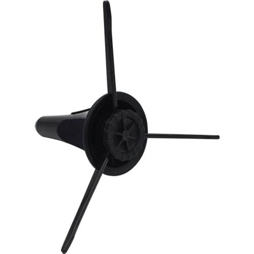 Clarinet Accs Stand Bracket Rack Portable Plastic Black Holder Mount Support