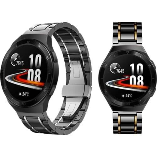 Luxury Ceramic strap for HUAWEI Watch GT 2e Band Bracelet for Watch GT2 42mm 46mm HONOR Magic Watch 2 MagicWatch Watchband Strap