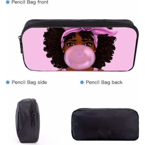 African Girl Backpack Laptop Daypack Teenage Bookbag Shoulder Bag Purse 20CA