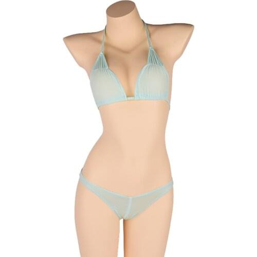 Sexy Women lingerie Three Point Bikini Mini Set Underwear low waist underwear triangle Panties thong Sex Costumes Clothes