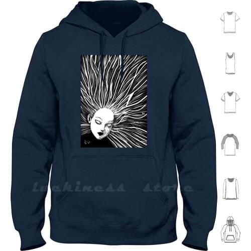 Her Name Was Tomie Hoodies Long Sleeve Tomie Junji Ito Horror Manga Anime Scary Vintage Dark Goth Spooky