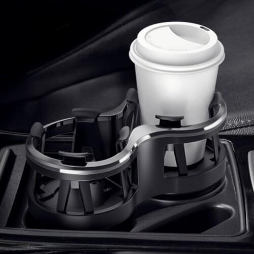 Universal Adjustable Cup Drink Holder Car Seat Dual Water Beverage Cup Stand Car Drinks Cup Holder For Dropshipping Wholesale