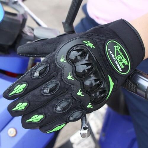 Bicycle Gloves Moto Motorcross Full Finger Man Women Motorcycle Gloves Bicycle Cycling Waterproof Absorption Non-slip Glove