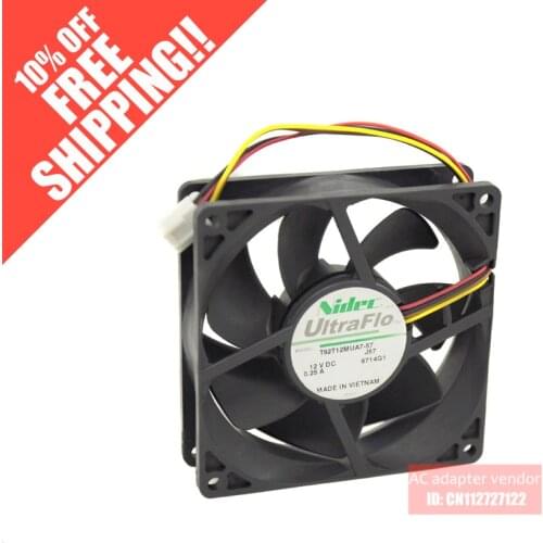 Nidec UltraFlo 9025 0.25A T92T12MUA7-57 silence cooling fan