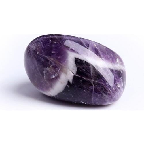 1PC 5-50mm Natural Polished Dream Amethyst Crystal Stones Tumbled Quartz Plam Gem Stone Healing Home Decoration