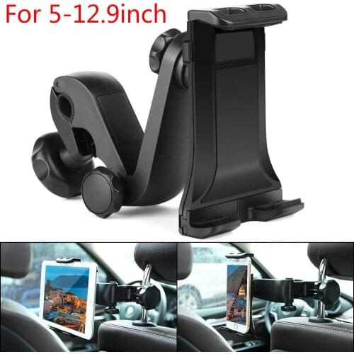 Adjustable Car Headrest Tablet Phone Holder stand for iPad mini air pro 9.7'' 10.2'' 10.5'' 11'' 12.9'' Mount Back Seat Bracket