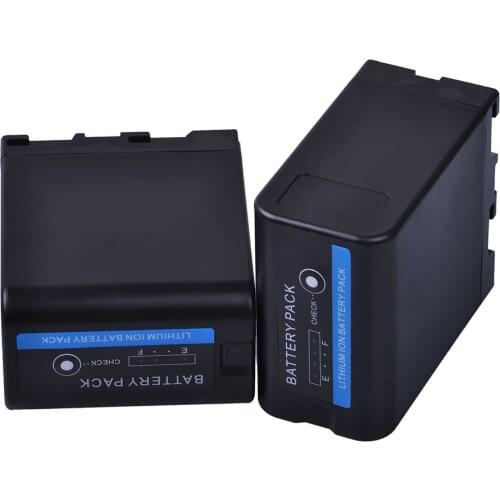 PowerTrust New 2Pcs 5200mah BP-U60 BP U60 BPU60 Battery For Sony PMW-100 PMW-150 PMW-160 PMW-200 PMW-300 PMW-EX1 EX1R EX3 EX260