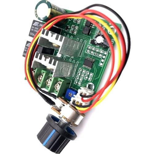 10A automatic intelligent forward and reverse rotation cyclic reciprocating PWM motor speed controller 6V12V24V36V60