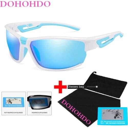 DOHOHDO 2021 Fashion Polarized Sunglasses Mens Driving Shades Male Sport Sun Glasses Retro Luxury Women Brand Designer UV400