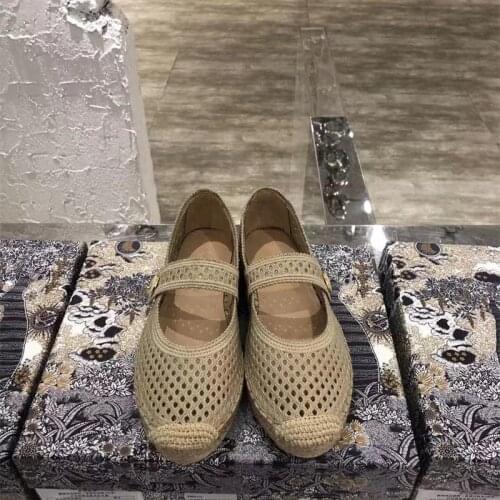 2021 Espadrilles Loafers Women Shoes Flats Ladies Shoes Casaul Fashion Zapatillas Mujer Luxury Design Buty Damskie Size 35-41