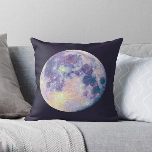 Moon Throw Pillow Cushion Cover Polyester throw pillows case on sofa home living room car seat decor 45x45cm