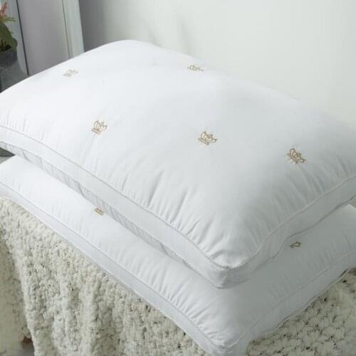 Mianyun Soft Pillow Hotel Feather Pillow Home Adult Pillow Frosted Thickened Neck Pillow Memory Pillow pregnancy