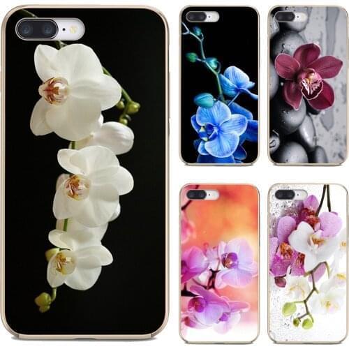 For Huawei Nova 2 2i 3 3i Y3 Y5 Y6 Y7 Y9 Prime 2015 2016 2017 2018 2019 Orchid-Flowers-HD-Wallpaper Soft Silicone Case