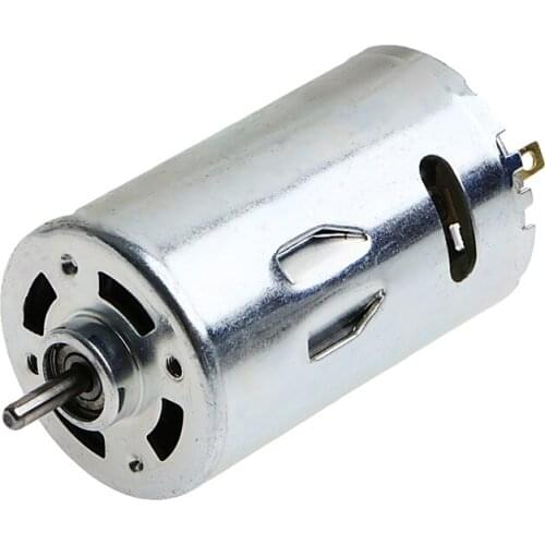 New Hand Drill DIY Lathe Press 555 Motor w/ 1/8\" Chuck+ Mounting Bracket 12-36V
