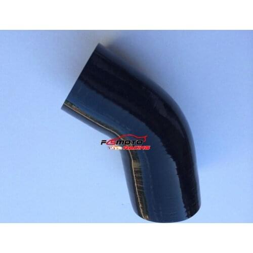 Silicone Hose For 45 Degree Reducer Elbow Joiner pipe 64mm-70mm 2.5" -2.75"