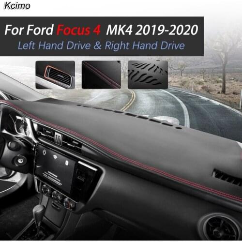 For Ford Focus 4 2019 2020 Anti-Slip Mat Dashboard Pad Sunshade Dashmat Protect Carpet Anti-UV Dash Cushion Car Accessories MK4