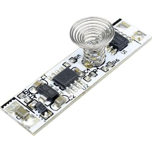 Touch Switch Capacitive Sensor Module 9V-24V 30W 3A LED Dimming Control Lamps Active Components Three Mode Hard Light Controller