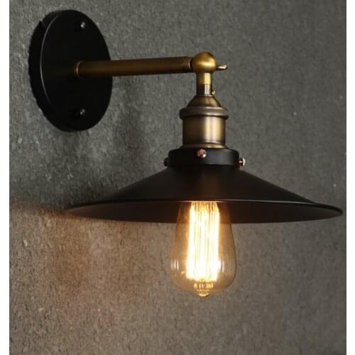 Modern Vintage Loft Metal Double Heads Wall Light Retro Brass Wall Lamp Country Style E27 Edison Sconce Lamp Fixtures 110V/220V