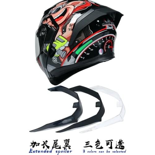 Special accessories, helmet spoiler, tail,GXT-902,JK-902,AIS-805.316.607