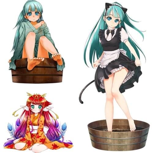 Three Ratels CA52 YOKAI WIKI Waterproof Game stickers for car hood laptop gift Motocycle Lovely Banshee Anime decals