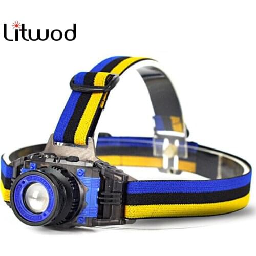 3000lm XP-G Q5 High Quality Led Headlamp Built In Battery Zoomable Aluminum Alloy Head Flashlight Lamp Light Bicycle Headlight
